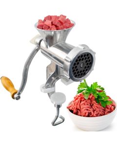 Tritacarne trita carne trita verdure manuale con manovella in alluminio