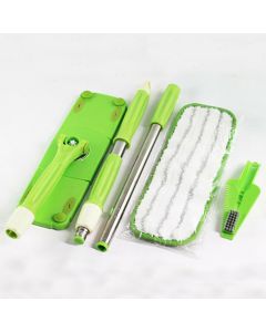 Scopa per pavimenti twist flat mop mocio a torsione con panno microfibra