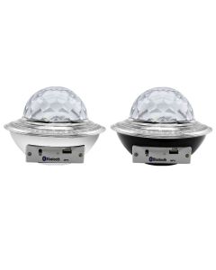 Luce da discoteca speaker bluetooth ufo con luci colorate led crystal magic ball