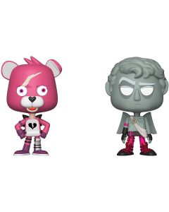Funko Vynl 4" 2-Pack: Fortnite: Cuddle Team Leader & Love Ranger Pop Vinyl Figura Multicolore 35272