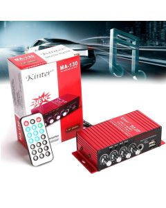 Amplificatore digitale bluetooth stereo usb mp3 20w 2 canali kinter ma-130