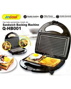 Piastra per sandwich panini antiaderente andowl Q-hb001