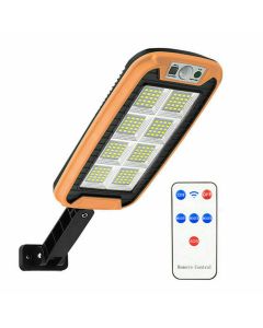 Lampione pannello solare faro 160 led sensore movimento per applique telecomando