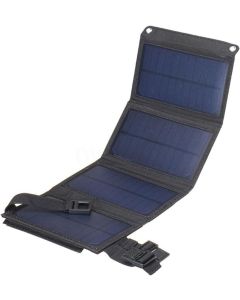 Pannello Solare Pieghevole USB 20W – Portatile, Impermeabile, Flessibile, per Ricarica di Telefoni e Power Bank