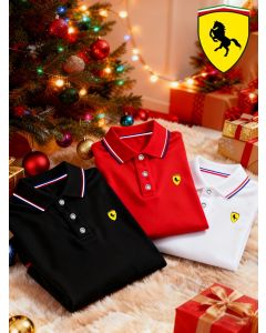 Set 3 Polo Uomo Regular Fit con Ricamo Cavallo – Tessuto Traspirante Anti-Umidità – Stile Casual Elegante Multicolore