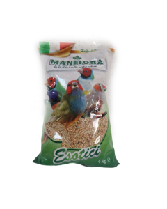 Miscuglio Esotici1 kg mangime con semi e biscotto Manitoba