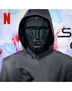 Maschera squid game ufficiale della serie netflix