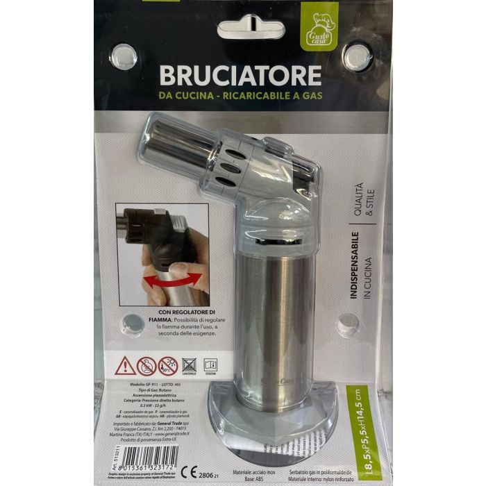 Ankway Bruciatore Flamber Da Cucina Ricaricabile - Foto 4