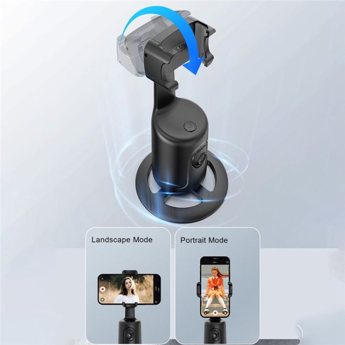 Treppiede per Tracciamento Facciale Automatico, Rotazione a 360°, Supporto per F