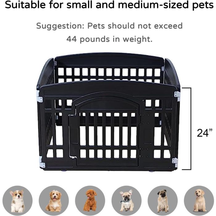 Cancello Per Cani Da Interno 180x78cm | Senza Foratura | Rete Nera Resistente | Per Scale E Porte - Foto 9