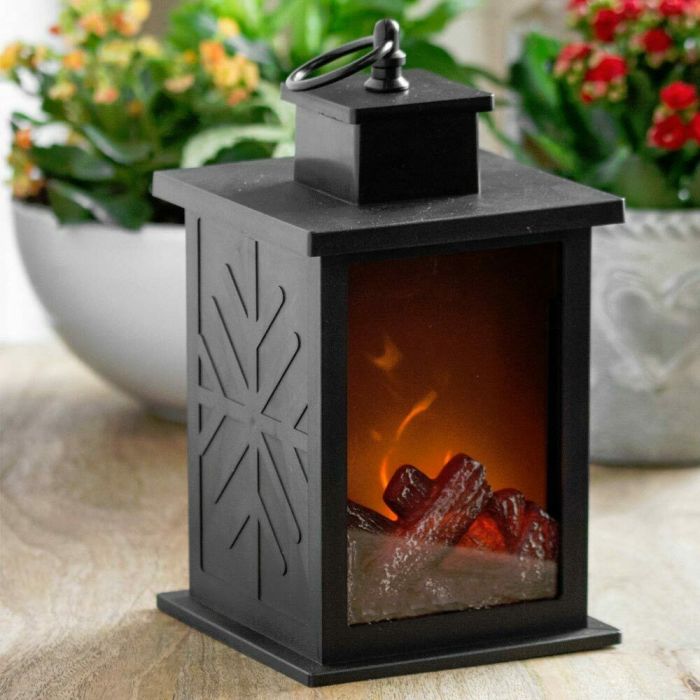 Robertagor - Lampada Effetto Fiamma Fuoco Ventilata Sospensione Rg Casa 0376 - Foto 7