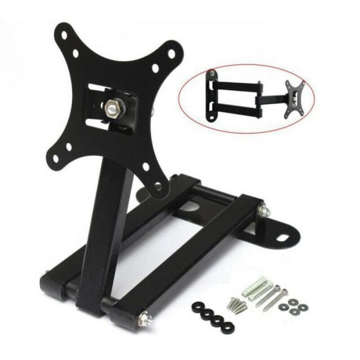 STAFFA PORTA TV MONITOR 14 19 22 24 26 32 37 POLLICI SUPPORTO BRACCIO MURO 118 - Foto 8