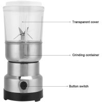 Macinino Elettrico Da Cucina 300W - Per Caffè, Spezie E Cereali, Coperchio Trasparente, One-Touch - Foto 11