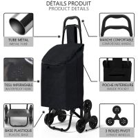 Carrello Della Spesa Salire Le Scale Pieghevoli Carrello For I Bagagli - Foto 3