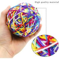 Palline Giocattolo Per Gatti Con Campanella – Set 12 Pezzi Multicolore Diametro 3,8 Cm – Gioco Interattivo Per Inseguimento, Attività E Addestramento