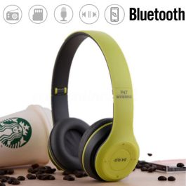 Cuffie Stereo P47 Cuffie Wireless P47 Pieghevoli Con Microfono - Bluetooth 5.0, Per PC E Smartphone, Stereo Cuffie P47 - Foto 3